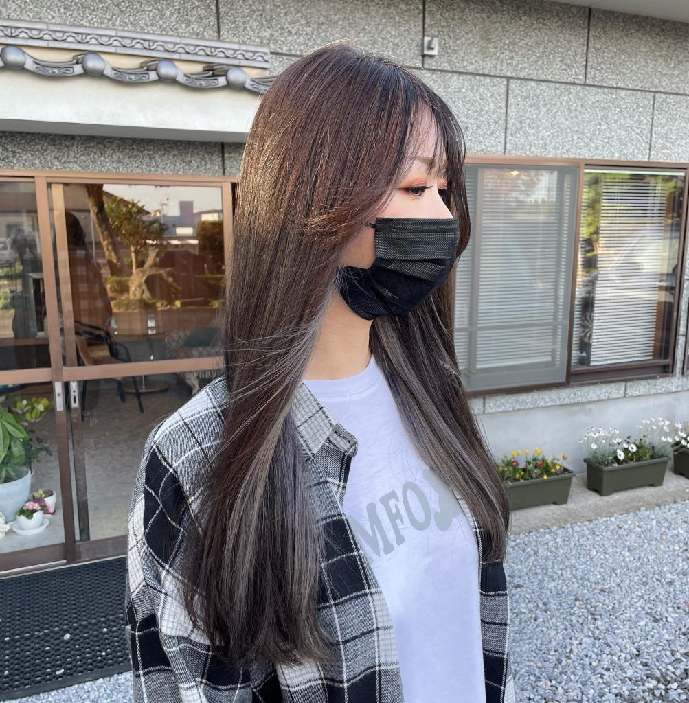 long hair ×  silver inner color?️